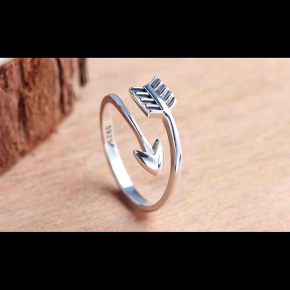 Sterling silver Ring adjustable ring band ring - Picture 3 of 3